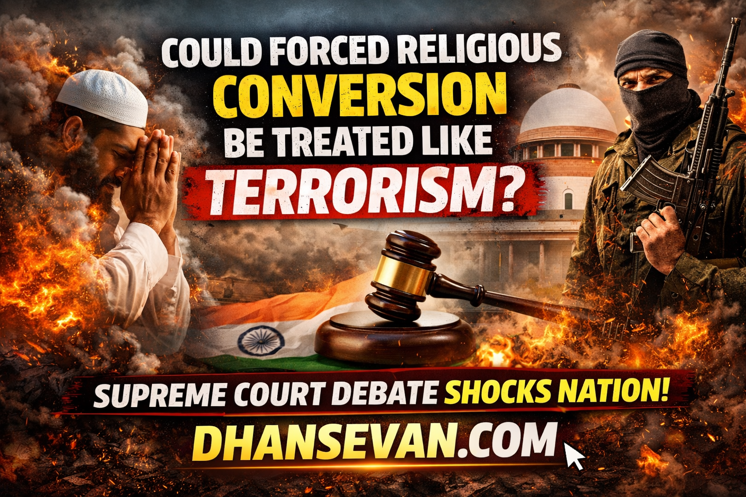 Thumbnail for A Corporate Case in Nashik Sparked a Bigger Question… Could ‘Forced Conversion’ Be Treated Like Terrorism? - Dhansevan Gaming News & Tutorials