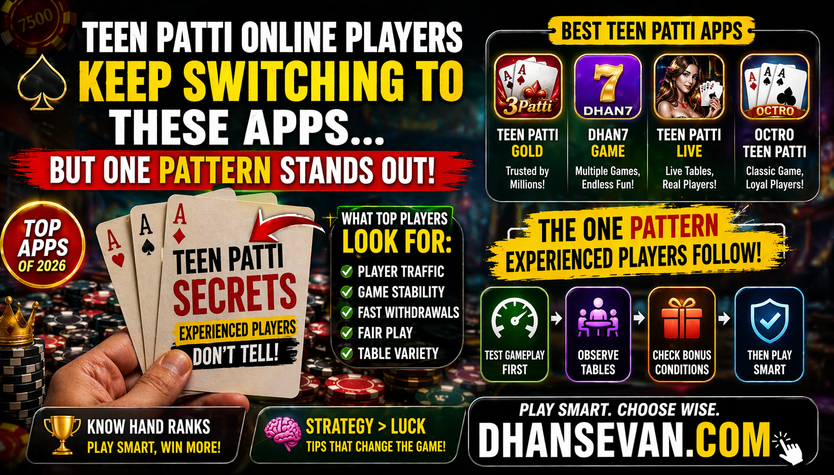 Teen Patti Online Players Keep Switching to These Apps… But One Pattern Stands Out