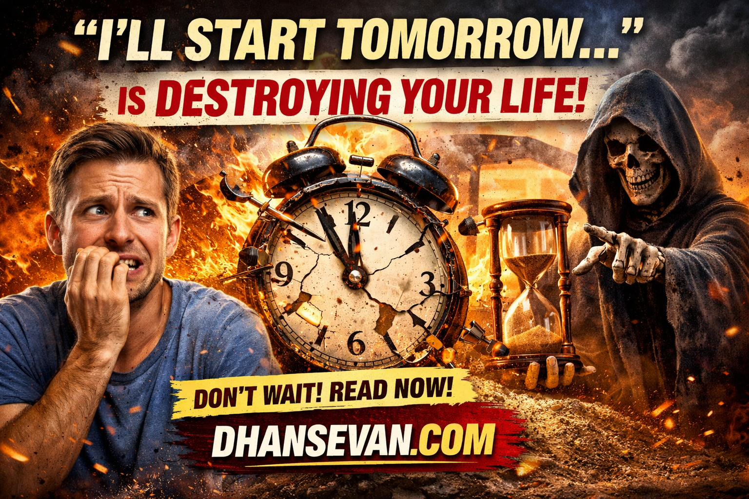 Thumbnail for The Time Illusion That’s Ruining Your Life — Why ‘I’ll Start Tomorrow’ Is a Dangerous Lie in 2026: The Bizarre Truth That Will Change Everything - Dhansevan Gaming News & Tutorials