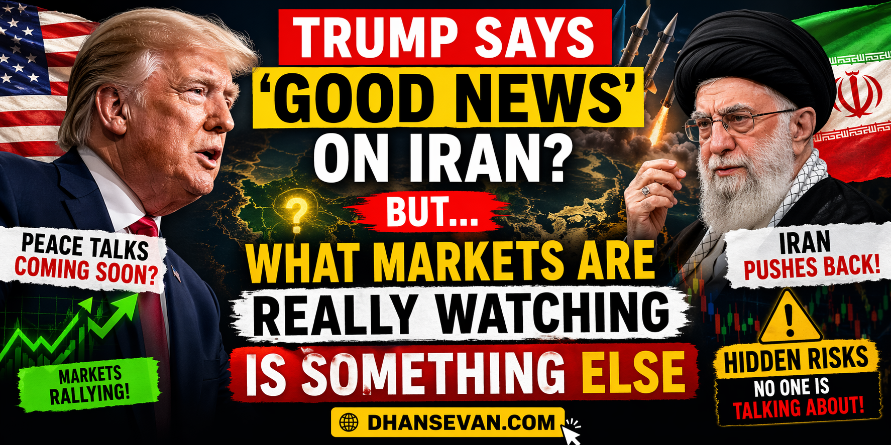 Thumbnail for Trump Says ‘Good News’ With Iran Could Be Coming… But What Markets Are Really Watching Is Something Else - Dhansevan Gaming News & Tutorials