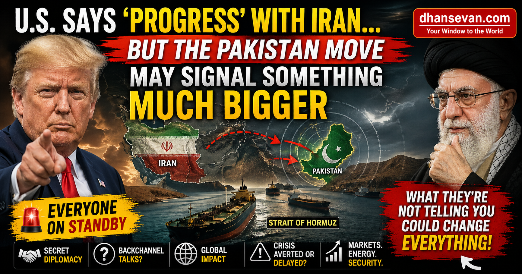 Thumbnail for The U.S. Says ‘Progress’ With Iran Is Happening… But The Pakistan Move May Signal Something Much Bigger - Dhansevan Gaming News & Tutorials
