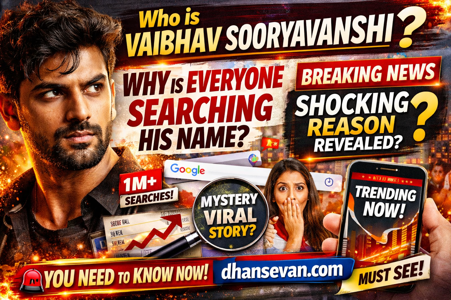 Thumbnail for Who Is Vaibhav Sooryavanshi… And Why Is Everyone Suddenly Searching His Name? - Dhansevan Gaming News & Tutorials
