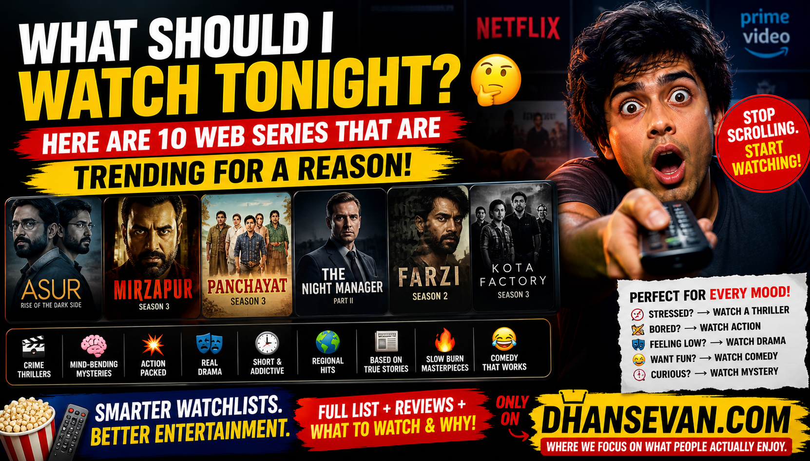Everyone Is Asking ‘What Should I Watch Tonight?’… But These 10 Web Series Keep Showing Up for a Reason