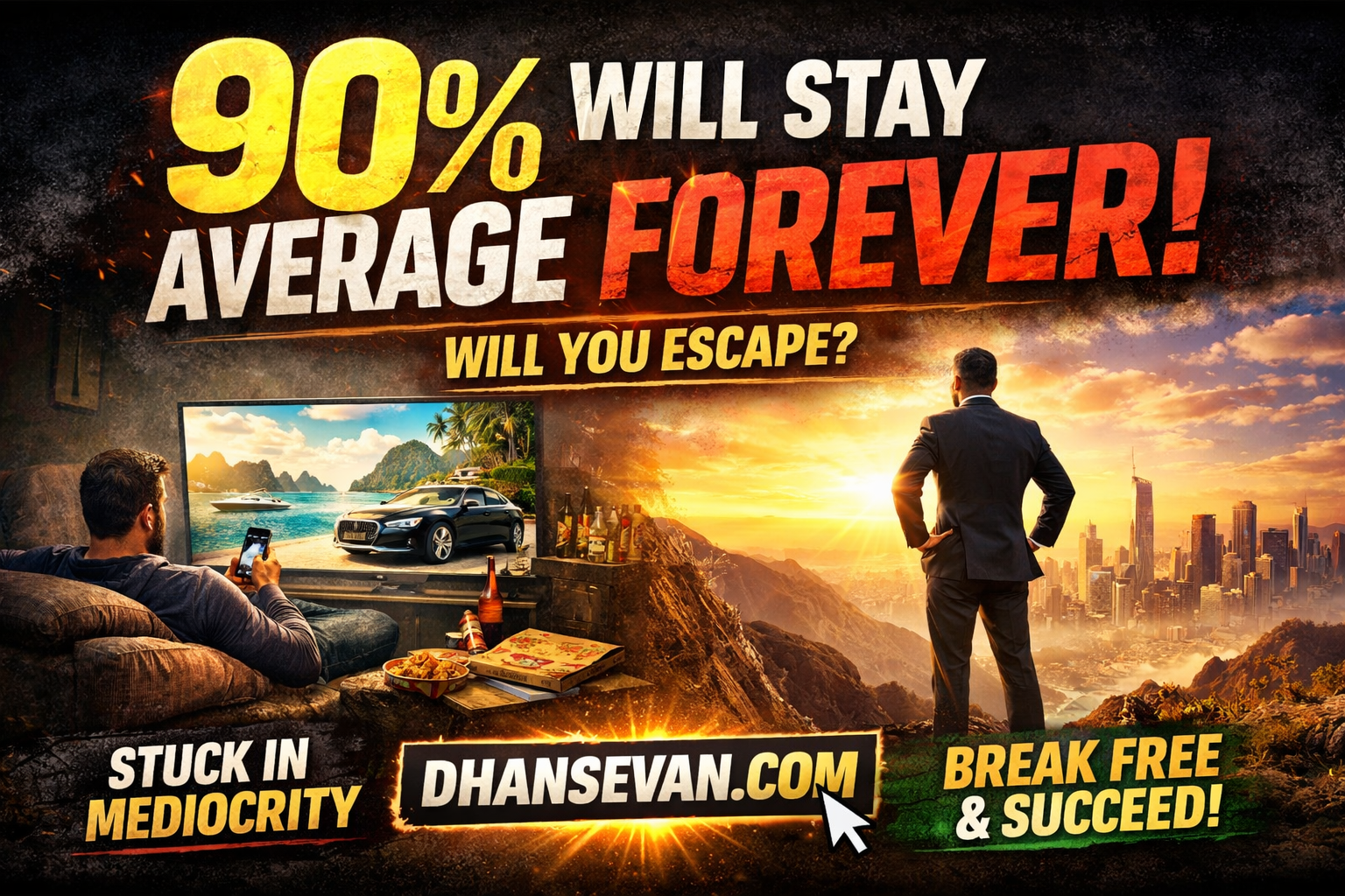 Thumbnail for The One Unfair Strategy in Why 90% of People Will Never Escape Average Life — The Brutal Truth Nobody Accepts That Will Decide Everything - Dhansevan Gaming News & Tutorials