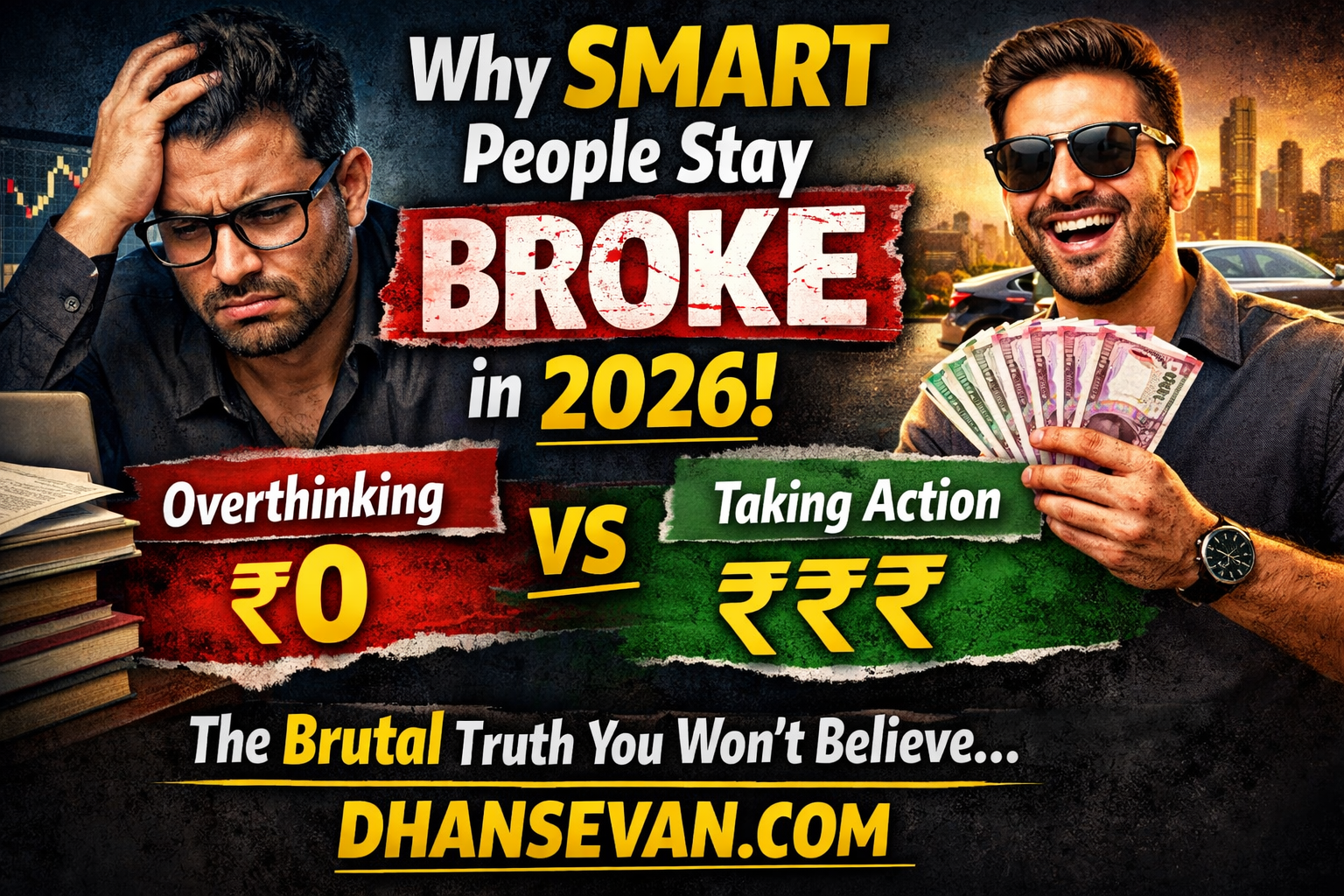 Thumbnail for Why Smart People Stay Broke — The Brutal Truth Nobody Accepts in 2026: The Bizarre Truth That Will Change Everything - Dhansevan Gaming News & Tutorials