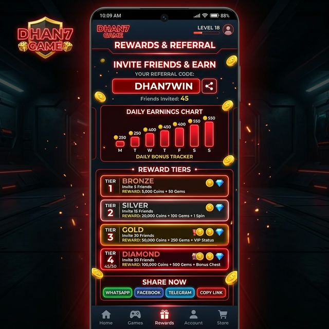 DHAN7 Game gameplay screenshot 2 - Android Earning Games game on Dhansevan